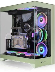 Купить Корпус Thermaltake CTE E550 TG Matcha зеленый без БП ATX 8x120mm 6x140mm 2xUSB3.0 audio bott PSU - 4D-14851424 из реестра по лучшей цене
