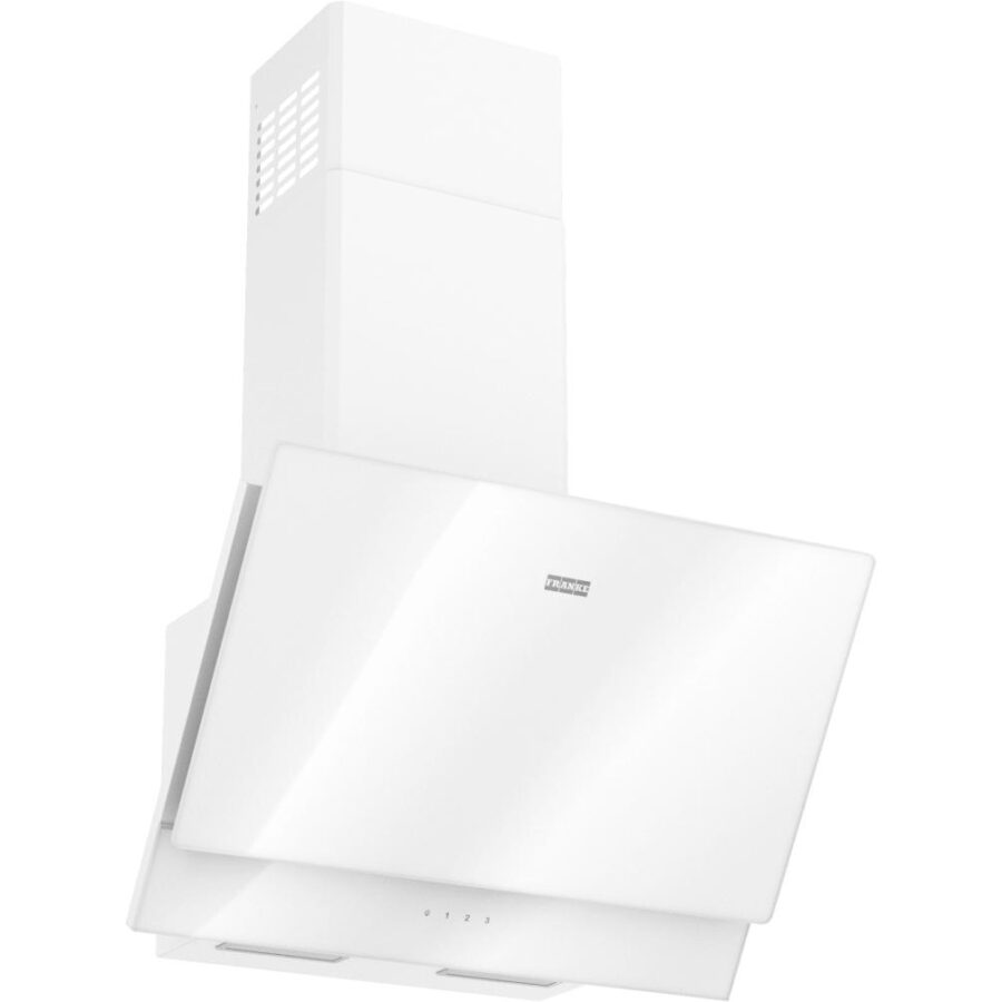 Вытяжка Franke/ Best, Вытяжка наклонная TEMPER 60 WH, 60 см, 1000 м3/ч, сенсорное управление, LED освещение, 62 дБ, Угольный фильтр Ф-09 (опция), Основной цвет белый, Фальштруба белый цвет