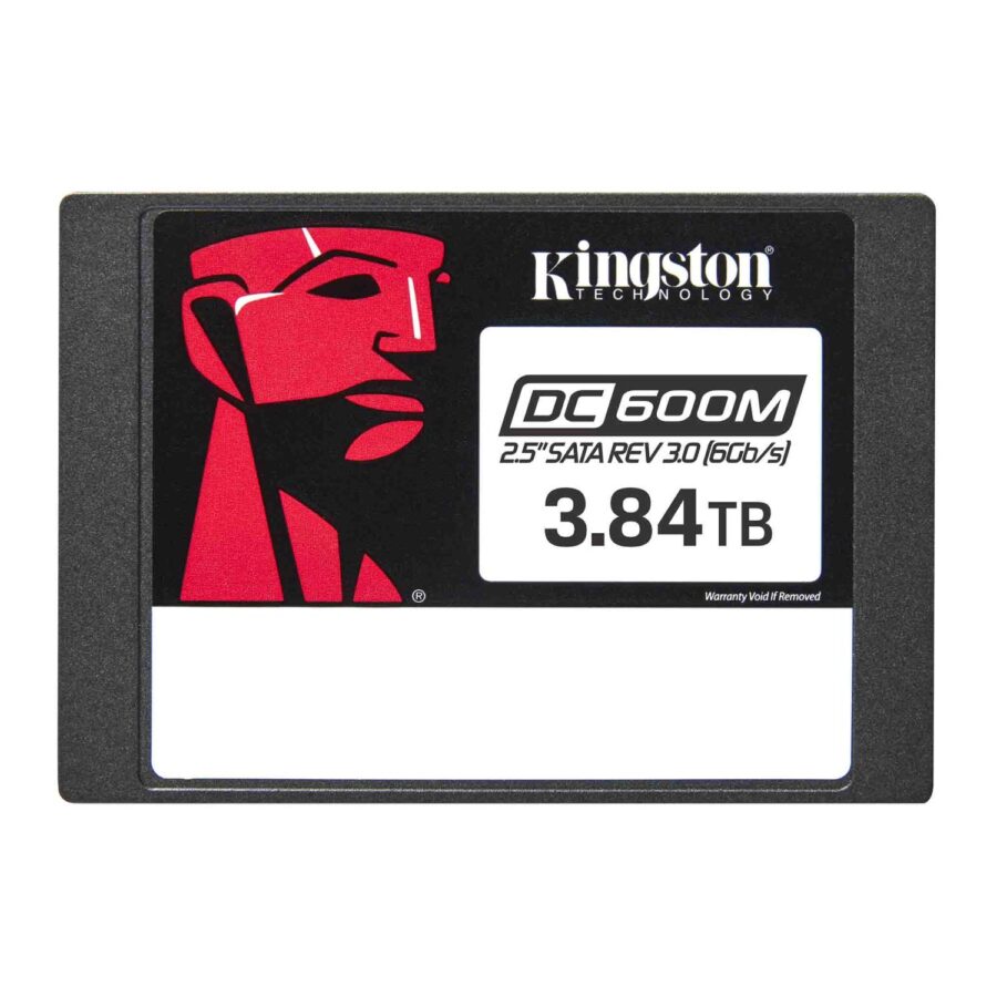 Твердотельный накопитель/ Kingston SSD DC600M, 3840GB, 2.5" 7mm, SATA3, 3D TLC, R/W 560/530MB/s, IOPs 94 000/59 000, TBW 7008, DWPD 1 (12 мес) — изображение 3