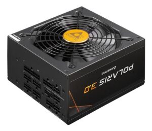 Купить Блок питания Chieftec Polaris 3.0 PPS-1050FC-A3 (ATX 3.0, 1050W, 80 PLUS GOLD, Active PFC, 140mm fan, Full Cable Management, Gen5 PCIe) Retail - 4D-13264318 из реестра по лучшей цене