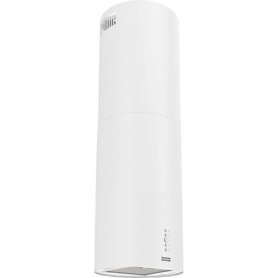 Вытяжка Franke/ Best, Цилиндрическая островная вытяжка REEF 35 WH, 35 см, 750 м3/ч, электронное управление, LED освещение, 66 дБ, Угольный фильтр Ф-10 (опция), цвет белый