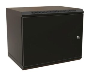 Купить Шкаф коммутационный WRline (WR-TW-1266-SR-RAL9004) настенный 12U 600x600мм пер.дв.металл 2 бок.пан. направл.под винты 60кг черный 520мм 650мм IP20 сталь - 4D-13224808 из реестра по лучшей цене