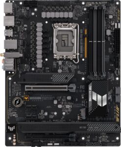 Купить Материнская плата Asus TUF GAMING H770-PRO WIFI Soc-1700 Intel H770 4xDDR5 ATX AC`97 8ch(7.1) 2.5Gg RAID+HDMI+DP - 4D-13119598 из реестра по лучшей цене