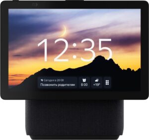 Купить Умная колонка Yandex Станция Дуо Макс Zigbee Алиса черный 60W 1.0 BT/Wi-Fi 10м (YNDX-00055BLK) - 4D-13825413 из реестра по лучшей цене