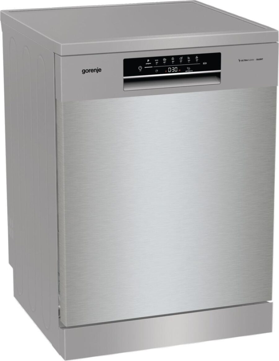 Посудомоечная машина Gorenje/ Посудомоечная машина Gorenje, линия Essential, загрузка 13 комплектов, стандартный мотор, регулировка верхней корзины по высоте, 2 корзины, сенсорное управление, световой и звуковой сигнал завершения цикла, отсрочка, полный A