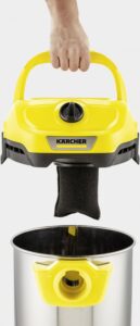 Купить Строительный пылесос Karcher WD 2 Plus S V-15/4/18 1000Вт (уборка: сухая/сбор воды) желтый - 4D-15576198 из реестра по лучшей цене