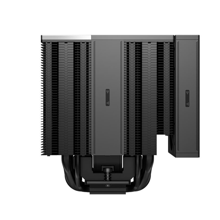 Кулер для процессора/ CPU Cooler PCCooler RZ820 BK (289W, 4-pin PWM, 165mm, Al/Cu, 4x8mm+4x6mm, 1x140mm+1x150mm, 71.9CFM/86.7CFM, 27.1dBA/32dBA, 1500RPM/2200RPM, S: 1851/1700/1200/20XX/115X, AM5/AM4, black) — изображение 3