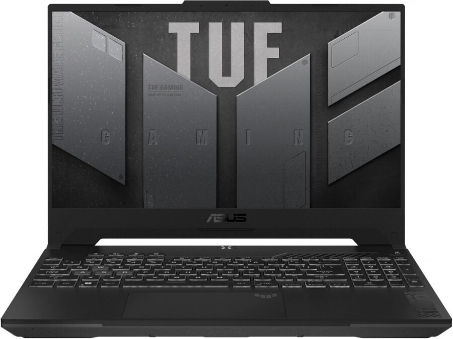 Ноутбук Asus TUF Gaming A15 FA507NVR-LP040 Ryzen 7 7435HS 16Gb SSD512Gb NVIDIA GeForce RTX4060 8Gb 15.6" IPS FHD (1920x1080) без ОС grey WiFi BT Cam (90NR0JK5-M00230)