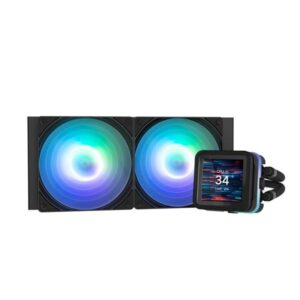 Купить Система водяного охлаждения Zalman CPU Liquid Cooler 240mm, ARGB, LCD Display, black - 4D-15485503 из реестра по лучшей цене