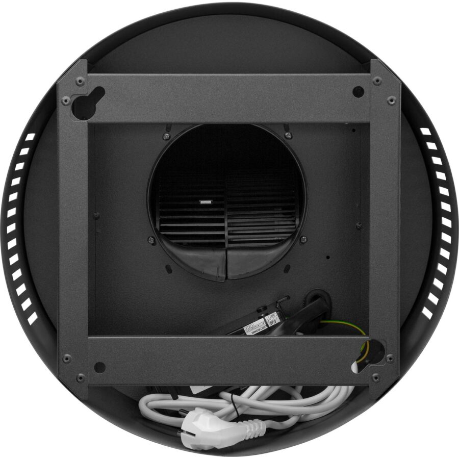 Вытяжка/ Кухонная вытяжка LEE ISLA (sensor) 39 INOX, островная, потолочный монтаж, цилиндрическая, 38 см, 1000 м3/ч, 4 скорости, сенсорное управление, энергоэффективность В, цвет нерж. сталь — изображение 2