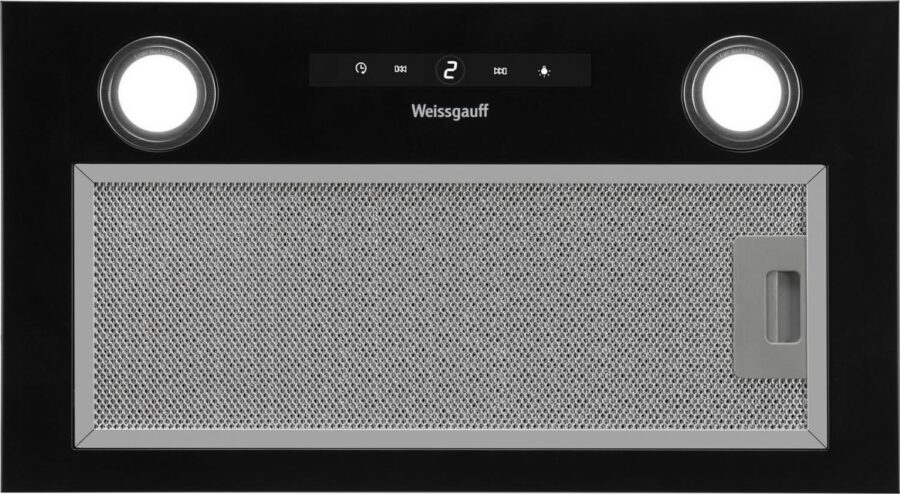 Вытяжка встраиваемая Weissgauff BOX 1200 BL черный управление: сенсорное (1 мотор) — изображение 2