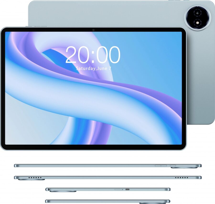 Планшет Teclast M50Plus G85 (1.6) 8C RAM6Gb ROM128Gb 10.1" IPS 1920x1200 Android 14 голубой 13Mpix 8Mpix BT WiFi microSD 1Tb 7000mAh 10hr — изображение 4