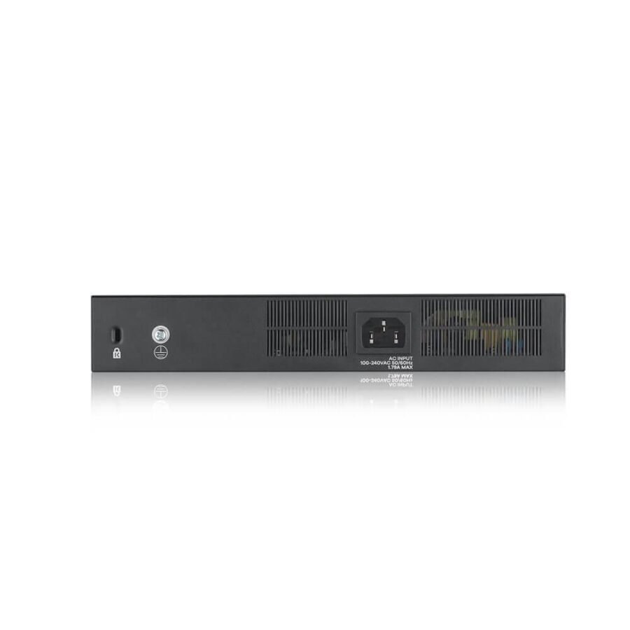 Коммутатор/ ZYXEL GS1920-8HPv2 Hybrid Smart switch PoE+ ZYXEL Nebula Flex, 8xGE PoE+, 2xCombo (SFP/RJ-45), silent (fanless), budget PoE 130W, Standalone / cloud management — изображение 3