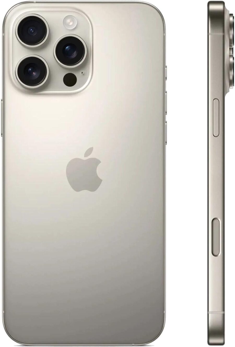 Смартфон Apple A3295 iPhone 16 Pro Max 1Tb титан моноблок 3G 4G 1Sim 6.9" 1320x2868 iOS 18 48Mpix 802.11 a/b/g/n/ac/ax/be NFC GPS Protect — изображение 2