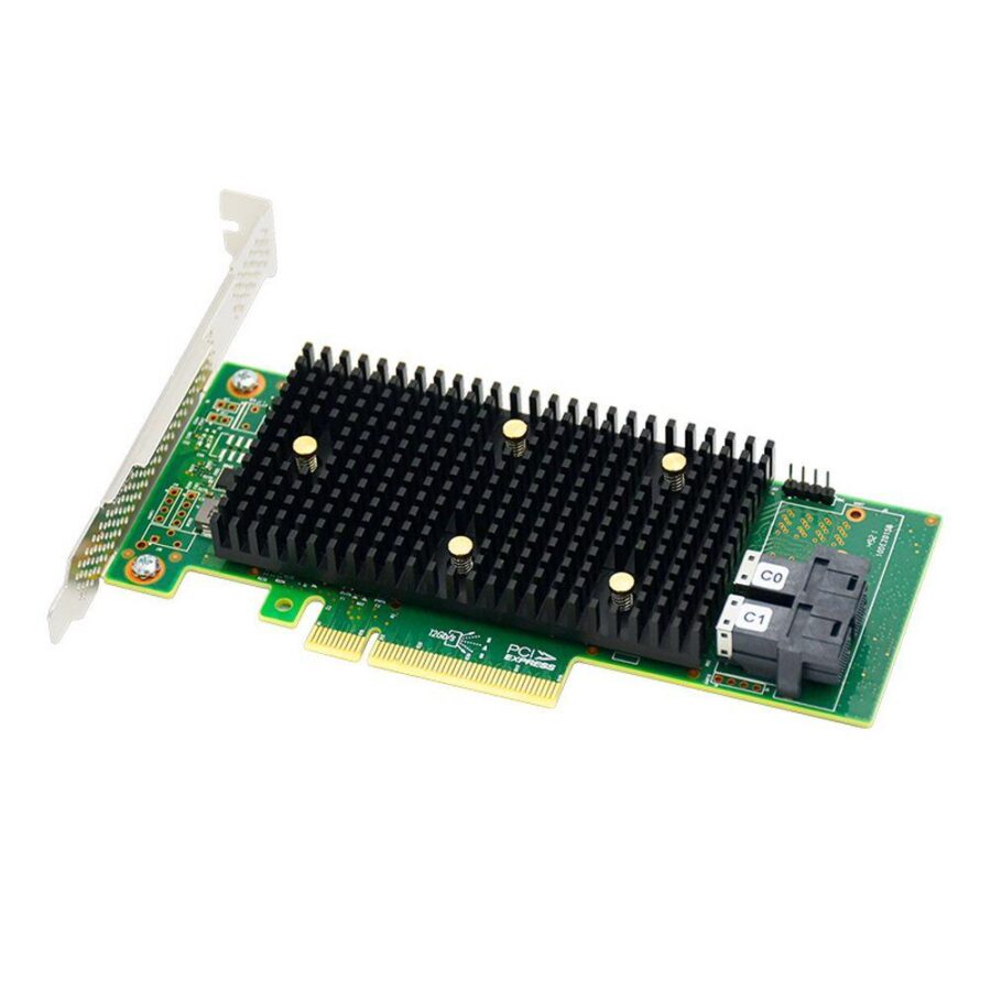 HBA-адаптер ACD ACD SAS3408-8I PCIe 3.1 x8 LP, SAS/SATA/NVMe 12G HBA, 8port (2*int SFF8643), 3408 IOC (аналог LSI 9400-8i) RTL (003112) — изображение 2