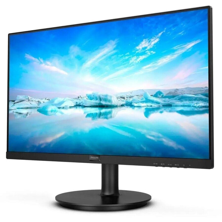 Монитор 27" PHILIPS 271V8LAB (00/01) Black (VA, 1920x1080, D-Sub+HDMI, 4 ms, 178°/178°, 250 cd/m, 4000:1, 100Hz, MM) — изображение 2