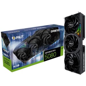 Купить Видеокарта  RTX5080 GAMINGPRO 16GB GDDR7 256bit 3xDP HDMI 3FAN RTL - 4D-15455365 из реестра по лучшей цене