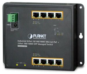 Купить WGS-4215-8P2S индустриальный коммутатор/ IP30, IPv6/IPv4, 8-Port 1000T 802.3at PoE + 2-Port 100/1000X SFP Wall-mount Managed Ethernet Switch (-40 to 75 C, dual power input on 48-56VDC terminal block and power jack, SNMPv3, 802.1Q VLAN, IGMP Snooping, SSL, - 4D-13733661 из реестра по лучшей цене