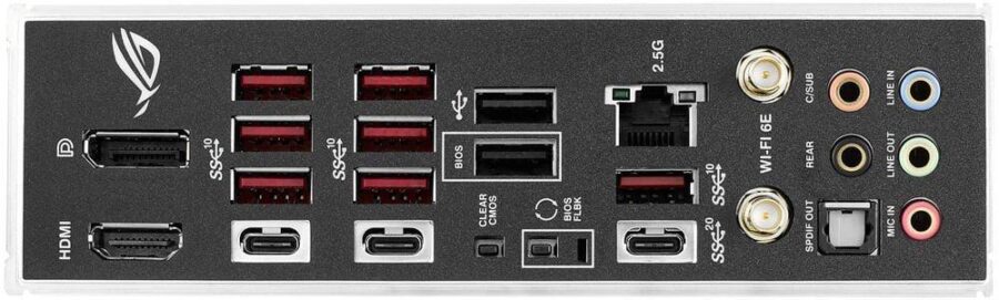 Материнская плата Asus ROG STRIX X670E-F GAMING WIFI SocketAM5 AMD X670 4xDDR5 ATX AC`97 8ch(7.1) 2.5Gg RAID+HDMI+DP — изображение 3