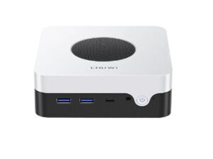 Купить Компьютер/ Chuwi LarkBox X  Intel N-series N100(0.8Ghz)/12288Mb/512SSDGb/Int:Intel UHD Graphics/BT/WiFi/war 1y/0.4kg/Grey+White/Win11Pro + USB2.0*2/USB3.2*2/Type-C*1/HDMI*1/DP*1/RJ45*2/WIFI6,BT5.2/bracket - 4D-14365365 из реестра по лучшей цене