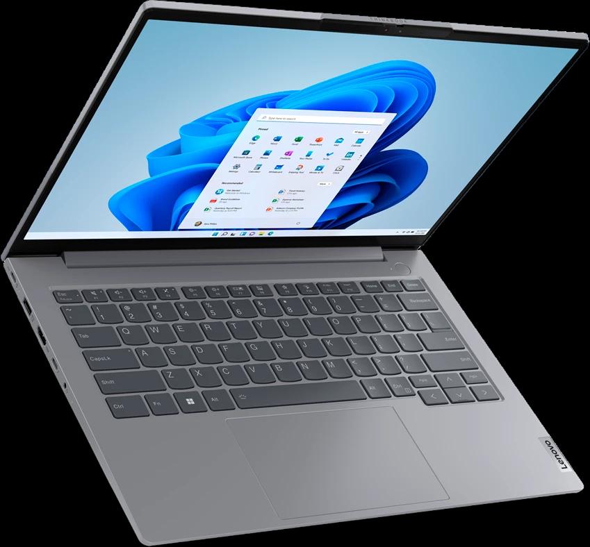 Ноутбук/ Lenovo ThinkBook 14 G6 IRL 14" WUXGA IPS  Core i7-13700H 8GB 512GB SSD Intel Graphics FP Backlit Keys NO_OS 1Y( EN_kbd , 3pin cable) — изображение 2