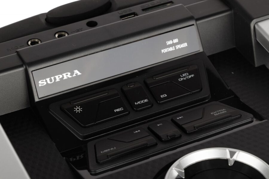 Минисистема Supra SMB-880 черный 140Вт FM USB BT SD — изображение 3