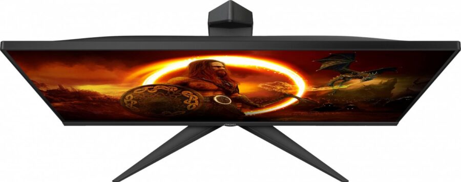 Монитор AOC 23.8" Gaming 24G2SPU черный/красный IPS LED 16:9 HDMI M/M матовая HAS Piv 300cd 178гр/178гр 1920x1080 165Hz FreeSync Premium VGA DP FHD USB 4.41кг — изображение 3