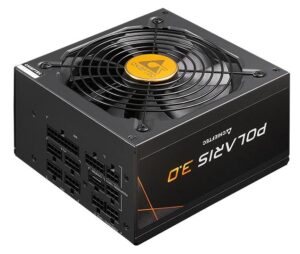 Купить Блок питания Chieftec Polaris 3.0 PPS-1250FC-A3 (ATX 3.0, 1250W, 80 PLUS GOLD, Active PFC, 140mm fan, Full Cable Management, Gen5 PCIe) Retail - 4D-13264319 из реестра по лучшей цене