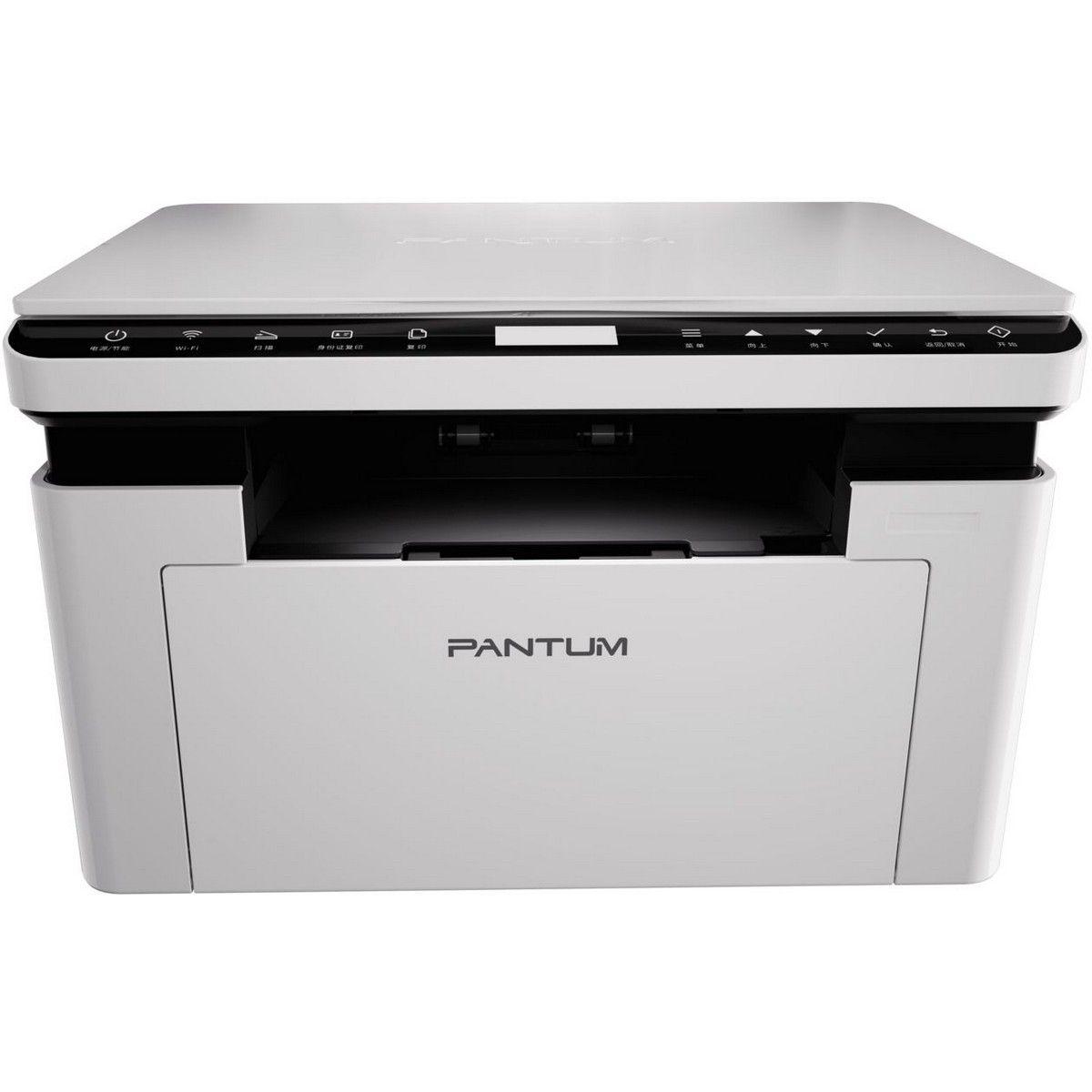 Pantum BM2300W A4, МФУ, лазерный, черно-белый, 22 стр/мин, 1200x1200dpi, 800МГц, 256Мб, WiFi/USB, 700стр/картридж, белый корпус (картридж TL-C2310H/TN-C2310HC)(BM2300W) — изображение 3