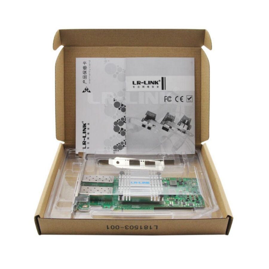 Сетевой адаптер Lr-Link LREC9812BF-2SFP+ PCIe v3.0 x8 2*SFP+ 10G NIC Card на базе X710-DA2 (301840) (304032) — изображение 3