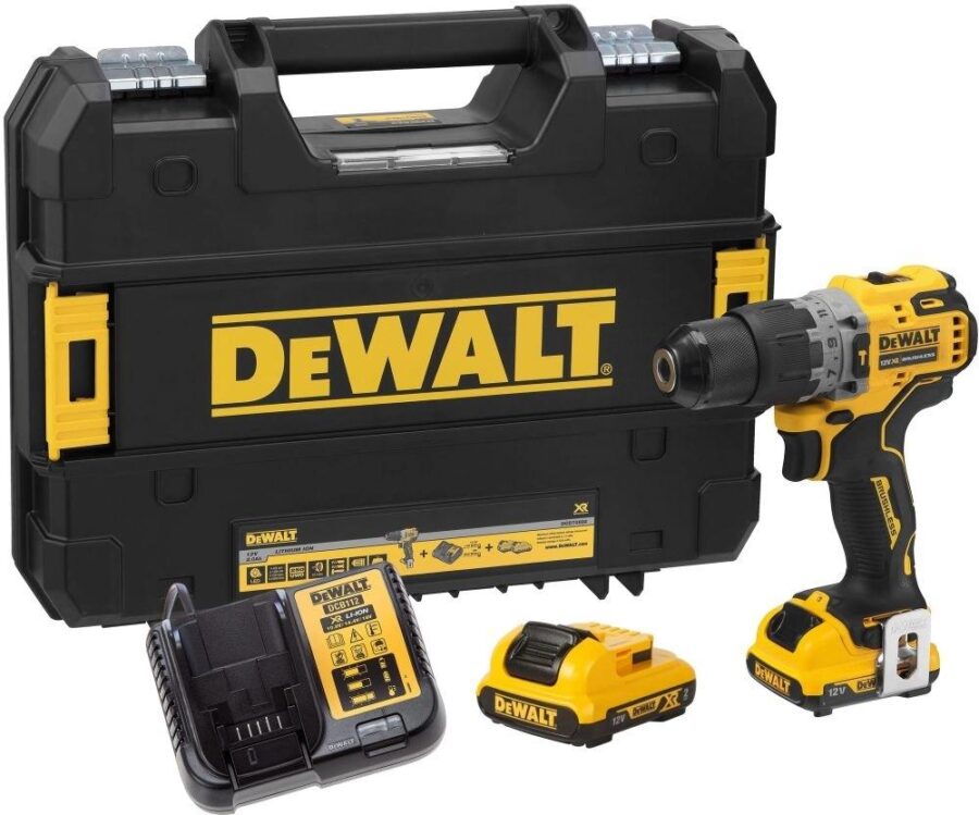 Дрель-шуруповерт DeWalt DCD706D2 аккум. патрон:быстрозажимной (кейс в комплекте) — изображение 4