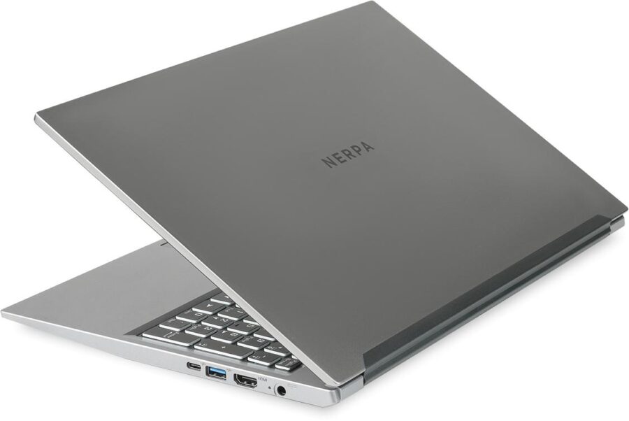 Ноутбук/ Nerpa Caspica A752-15 15.6"(1920x1080 (матовый) IPS)/AMD Ryzen 7 5825U(2Ghz)/16384Mb/256PCISSDGb/noDVD/Int:AMD Radeon/BT/WiFi/49WHr/war 1y/1.65kg/Titanium Gray/Titanium Black (D)/Win10Pro — изображение 2
