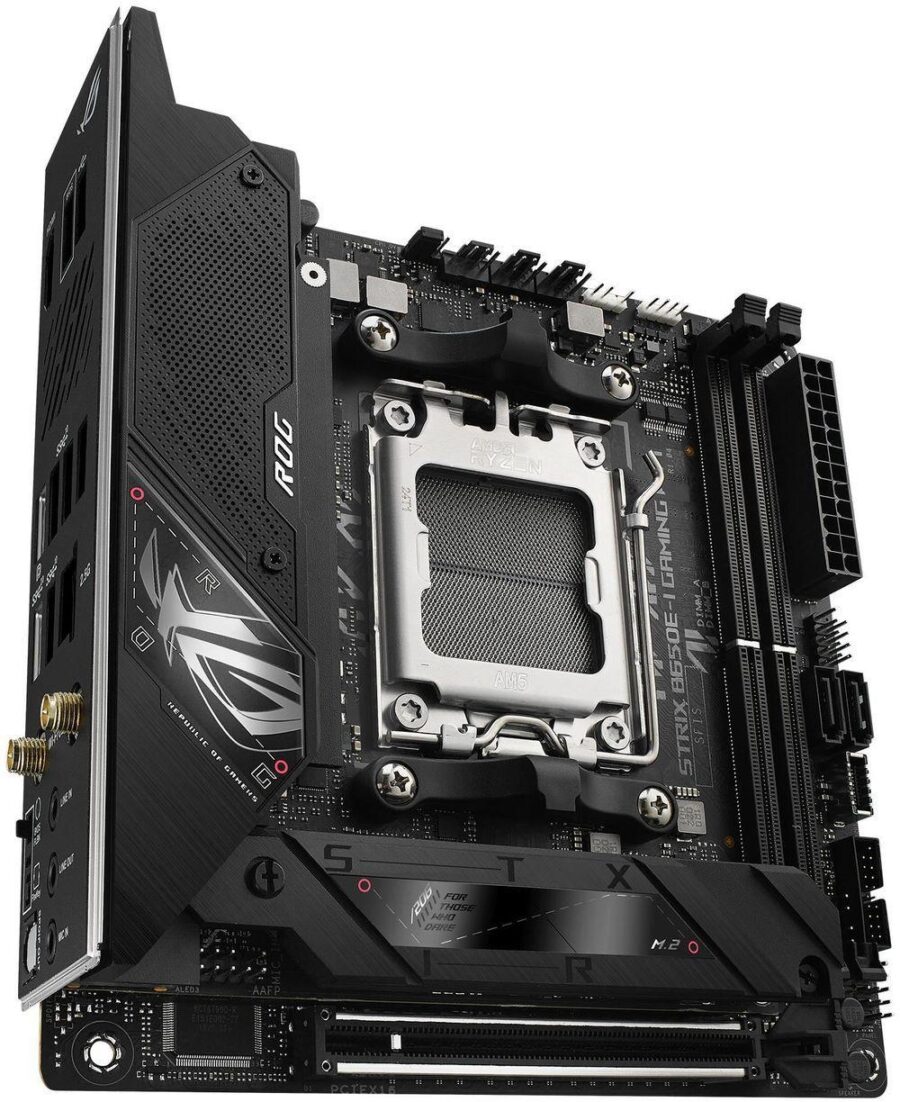 Материнская плата Asus ROG STRIX B650E-I GAMING WIFI SocketAM5 AMD B650 2xDDR5 mini-ITX AC`97 8ch(7.1) 2.5Gg RAID+HDMI — изображение 4