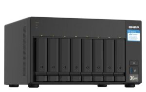 Купить Системы хранения данных QNAP SMB QC 1,7GhzCPU/4Gb(upto16Gb)/upto 8HDD, up to 16 with TL-D800C/SATA(3,5'')/ 3xUSB3.2/1xExp.slot/2x2,5Gb 2x10Gb(SFP+)/iSCSI/1xPS/3YW TS-832PX-4G-EU-RU - 4D-13752721 из реестра по лучшей цене