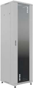 Купить Шкаф коммутационный NTSS Премиум (NTSS-R32U6060GS) напольный 32U 600x600мм пер.дв.стекл металл 900кг серый 510мм 63.2кг 1542мм IP20 сталь - 4D-14190859 из реестра по лучшей цене