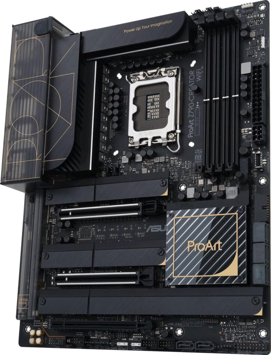 Материнская плата Asus PROART Z790-CREATOR WIFI Soc-1700 Intel Z790 4xDDR5 ATX AC`97 8ch(7.1) 1 x 10Gigabit + 1 x 2.5Gigabit RAID+HDMI+DP — изображение 4