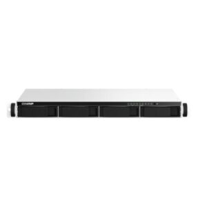 Купить Система хранения данных QNAP SMB 1U/4bay QC 2,0GhzCPU/8Gb(upto16Gb)/upto 28HDD with TL-R1200C-RP/SATA(3,5" 2,5")/ 2xUSB3.2 2xUSB2.0/2xM.2/1xHDMI/2x2,5Gb/iSCSI/1xPS/no rail(RAIL-B02)/3YW TS (существенное повреждение коробки) - 4D-14769787 из реестра по лучшей цене