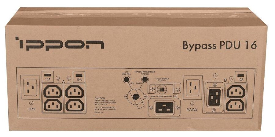 Байпас Ippon BP PDU16 (1000795) IEC 10A — изображение 3