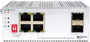 Купить Коммутатор Origo OI2206P/120W OI2206P/120W/A1A (L2) 4x1Гбит/с 2SFP 4PoE 4PoE+ 120W неуправляемый - 4D-14727696 из реестра по лучшей цене