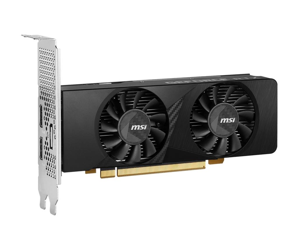 Видеокарта/ VGA MSI NVIDIA GeForce RTX 3050 LP 6G OC 6GB, GDDR6/96-bit, PCIe 4.0, 2xHDMI 2.1, 1xDP, 2.1-slot — изображение 3