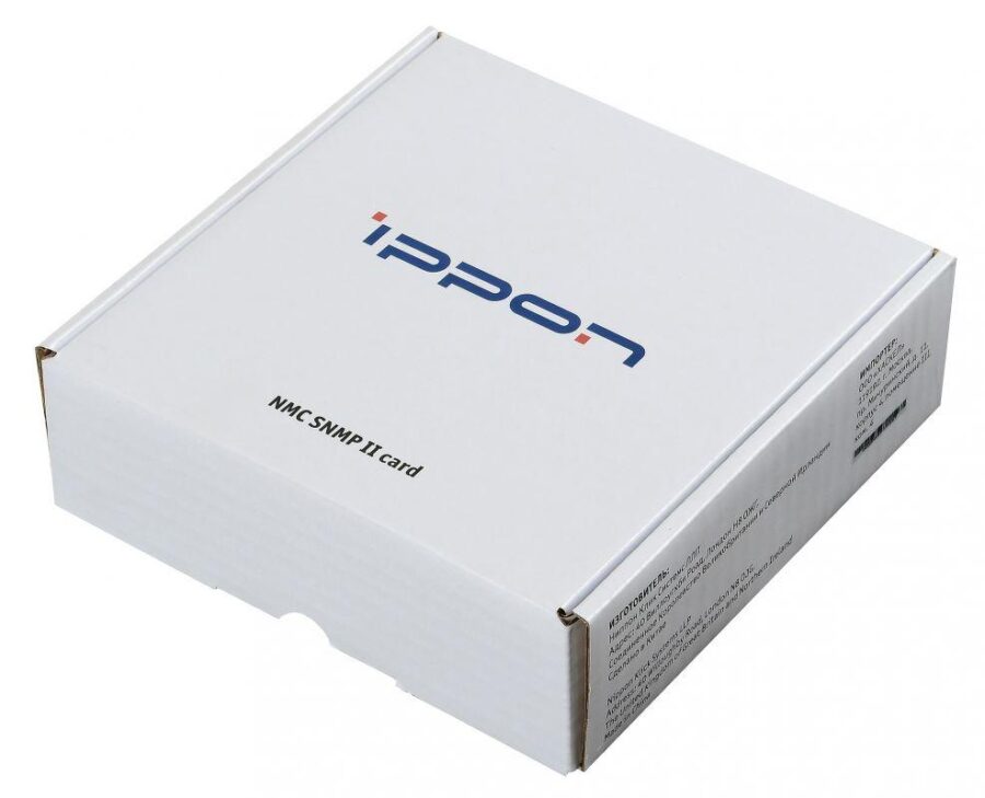 Модуль Ippon NMC SNMP II card (1022865) для Ippon Innova G2/RT II/Smart Winner II — изображение 4