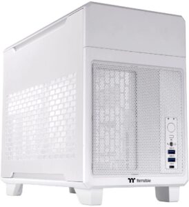 Купить Корпус Thermaltake TR100 белый без БП miniITX 8x140mm 2x200mm 2xUSB3.0 audio bott PSU - 4D-15716909 из реестра по лучшей цене