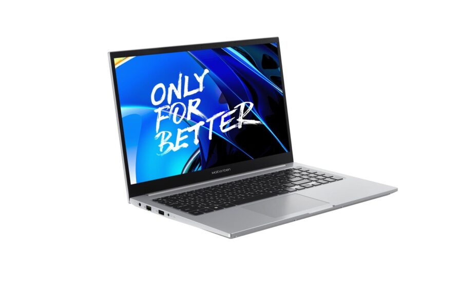 Ноутбук Maibenben M575 15.6"(1920x1080 (матовый) IPS)/AMD Ryzen 5 7430U(2.3Ghz)/16384Mb/512PCISSDGb/Int:AMD Radeon/Cam/BT/WiFi/49.6WHr/war 1y/1.65kg/Silver/Linux + Screen 60Hz, 16:9 — изображение 2