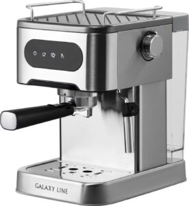 Купить Кофеварка рожковая Galaxy Line GL 0761 1500Вт серебристый - 4D-13947573 из реестра по лучшей цене