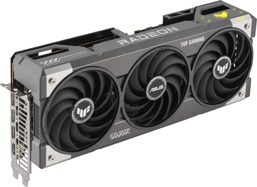 Видеокарта Asus PCI-E TUF-RX9070-O16G-GAMING AMD Radeon RX 9070 16Gb 256bit GDDR6 2170/20000 HDMIx1 DPx3 HDCP Ret — изображение 2