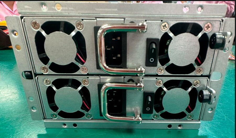 Блок питания серверный/ Server power supply Qdion Model R2A-MV0400 P/N:99RAMV0400I1170111 ATX Mini Redundant 400W Efficiency 85+, Cable connector: C14 — изображение 3