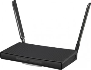 Купить Роутер беспроводной MikroTik hAP ax3 (C53UIG+5HPAXD2HPAXD) AX1800 10/100/1000BASE-TX черный - 4D-13496813 из реестра по лучшей цене