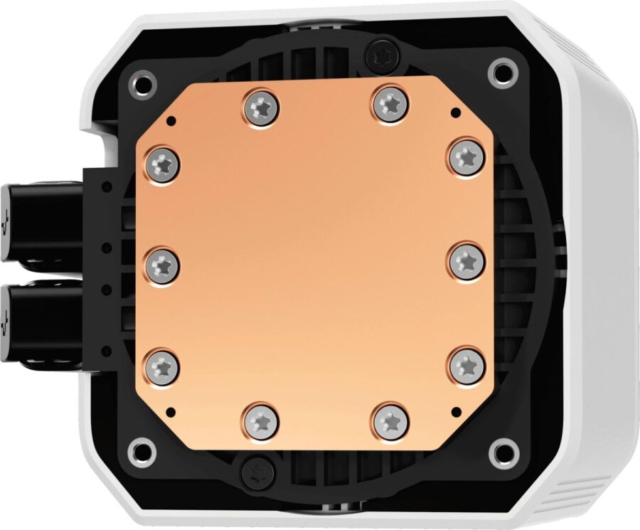 Система водяного охлаждения Deepcool Mystique 360 Soc-AM5/AM4/1200/1700/1851 белый 4-pin 36.49dB Al LCD 300W 1847gr Ret (R-LX360-WHDSNMP-G-1) — изображение 2