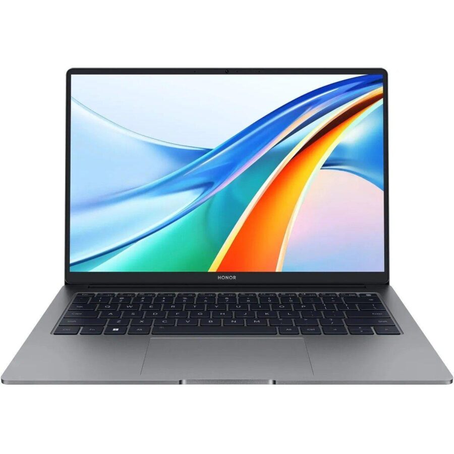 Ноутбук HONOR MagicBook X 14 FRI-H56 AMD Ryzen 5 7640HS/16Gb/SSD512Gb/14"/IPS/FHD+/60Hz/NoOS/Grey (5301AKAU)