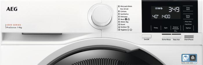 Стиральная машина AEG LFR61944BE пан.англ. класс: A загр.фронтальная макс.:9кг белый — изображение 2